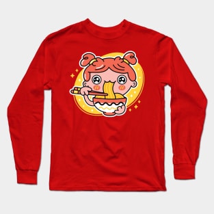 Noodle Girl Long Sleeve T-Shirt